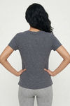 Zelocity Quick Dry Relaxed Top - Light Grey — thumbnail 3